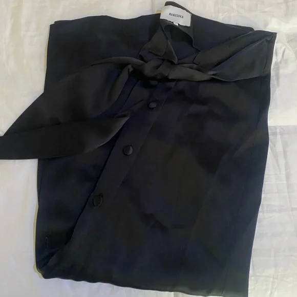 Nanushka midi silky skirt - Picture 1 of 4